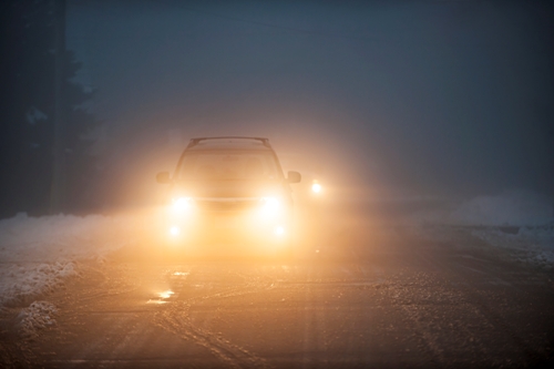 Zero Driving Visibility: A Canadian Nightmare