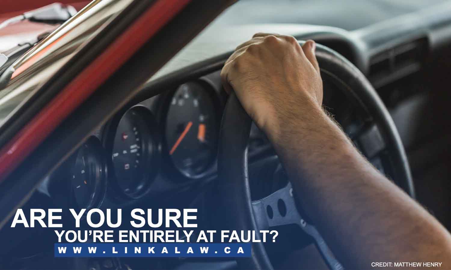 Are you sure you’re entirely at fault?